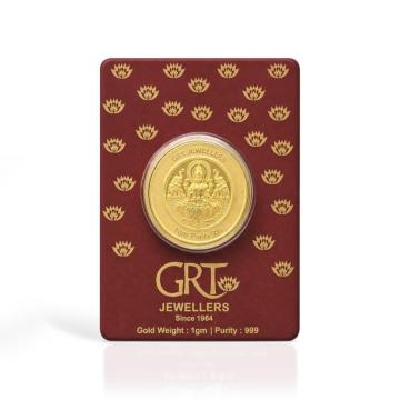 24KT 1 Gram Foil Gift Gold Coin