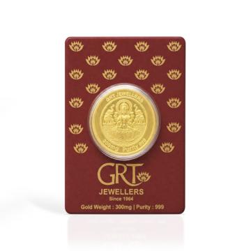 24KT 0.300 Milligram Foil Gift Gold Coin