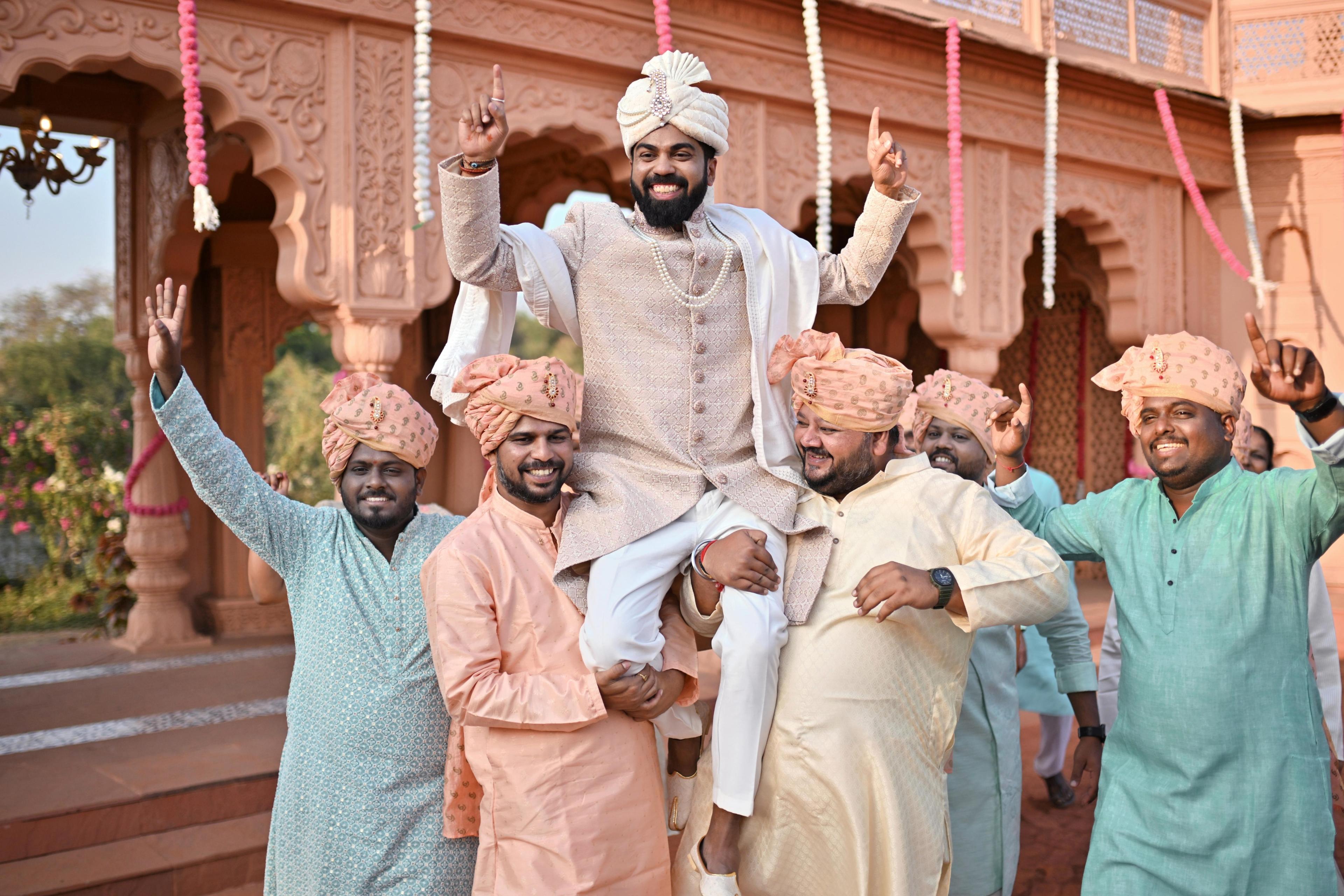 Fun Groom Squad Photoshoot Ideas for Indian Weddings