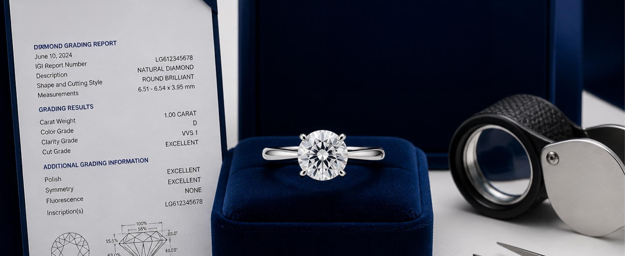 How Do You Know If a Diamond Is Real? Hallmarking, Certification & Authenticity Explained