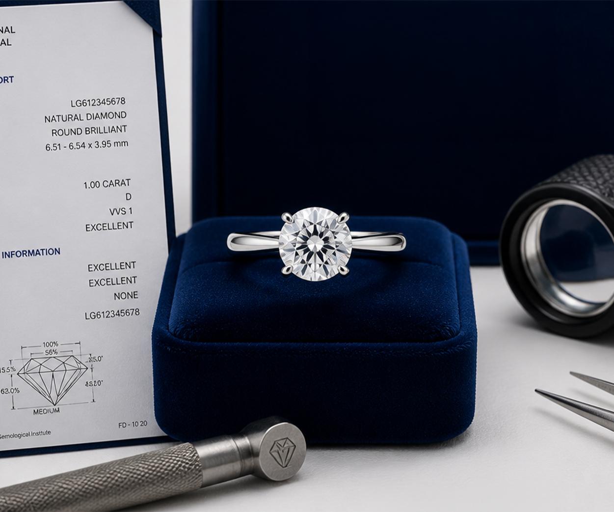 How Do You Know If a Diamond Is Real? Hallmarking, Certification & Authenticity Explained