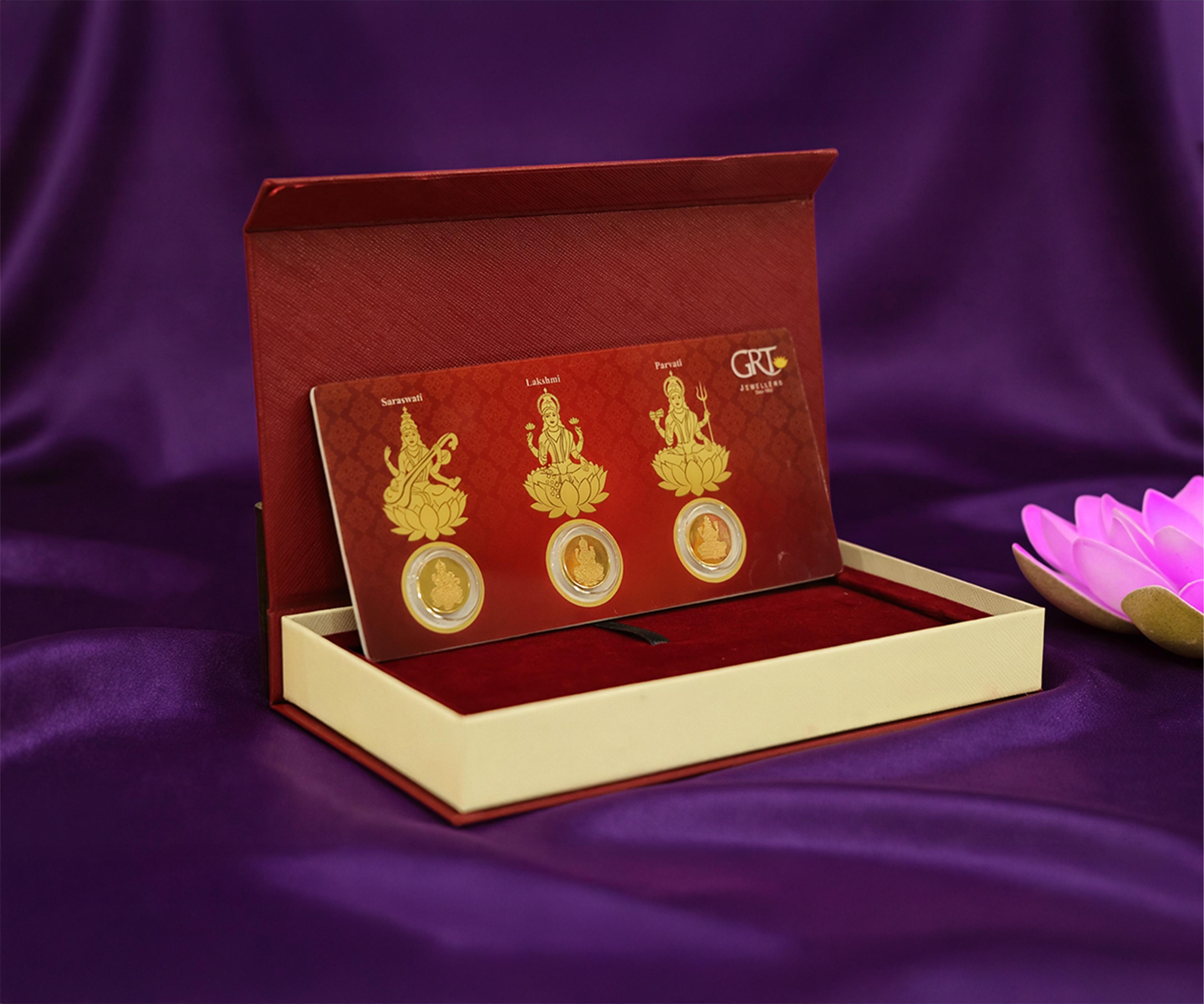 Tridevi Gold Coin 