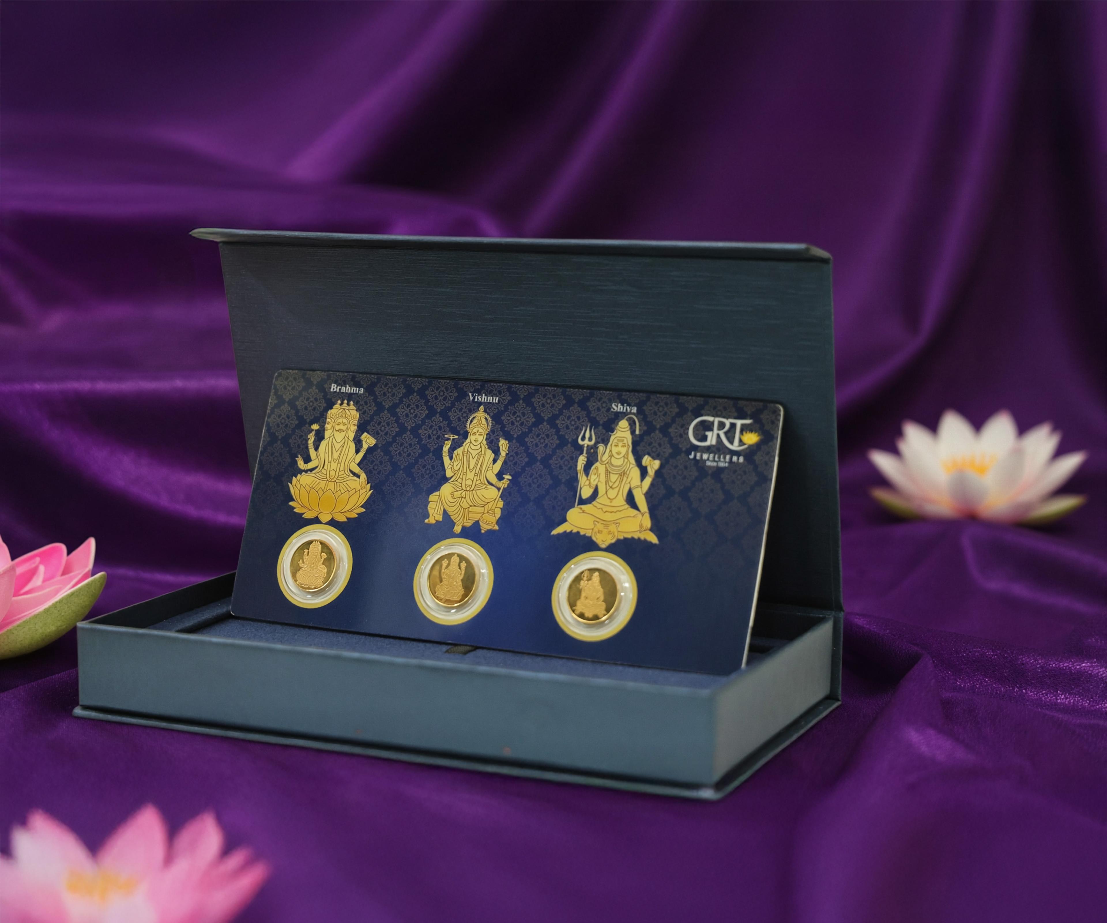 Trimurti Gold Coin 