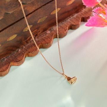 Captivating Heart Charm Gold Pendant