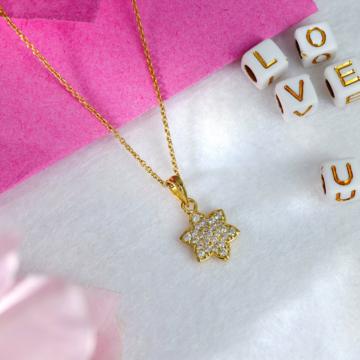 Nightglow Star Gold Pendant