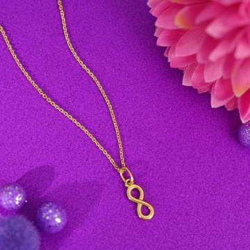 Classic Gold Forever Loop Pendant