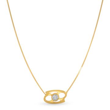 Shell of Dreams Cancer Zodiac Sign Gold Necklace