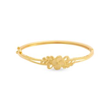 Royal Shimmering Floral Gold Bracelets