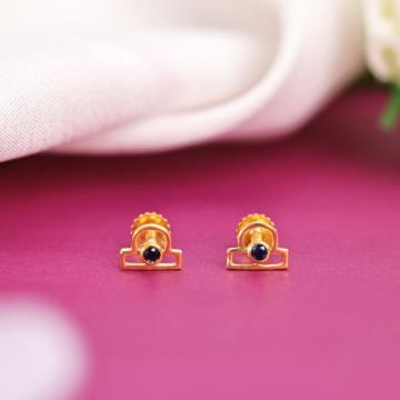 Midnight Core Gold Earrings