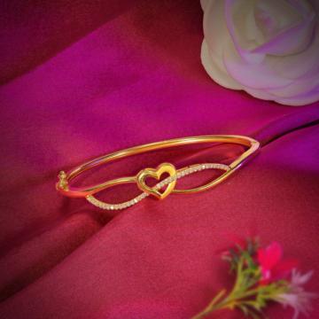 Lovely Romantic Heart Gold Bracelets - Valentine Collection