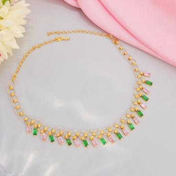 Serene Elegance Gold Necklace - Flio Collection