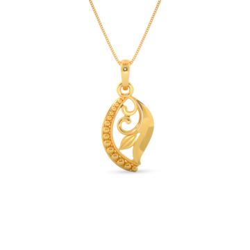 Pretty Elegant Gold Pendant