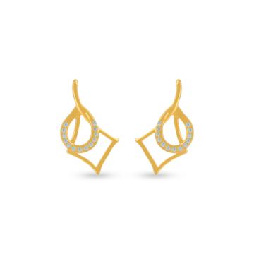 Fashionatic Stylish Gold Earrings