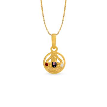 Divine Lord Balaji Gold Pendants