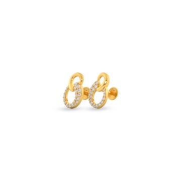 Gilded Beauty Designer Gold Earrings
