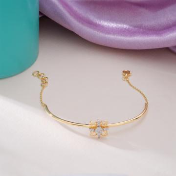 Floral On Fleek Diamond Bracelet - Theiaa Collection