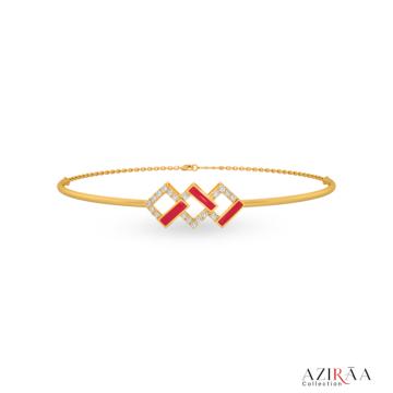 Spectacular Square Diamond Bracelet - Aziraa Collection
