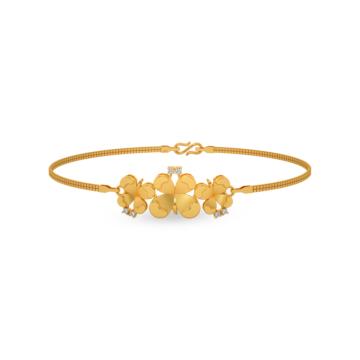 Pretty Lovely Butterfly Gold Bracelets