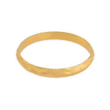 Modern Marvel Zigzag Zest Gold Kada