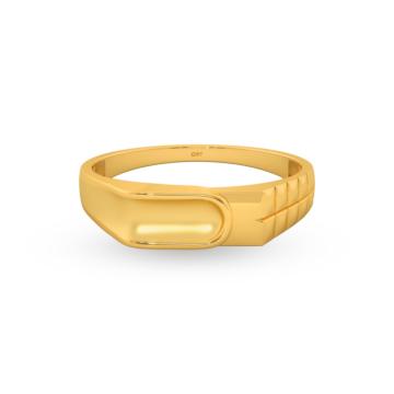 Fantastic Sleek Gold Rings