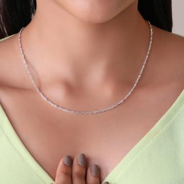 Luminous Links Sterling Silver Chain