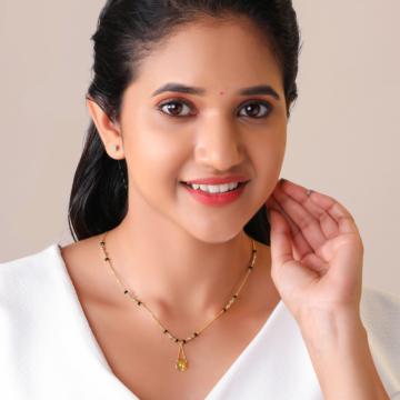 Wondrous Black Beaded Silver Manganese Necklace