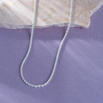 Modern Twist Classic Silver Chain
