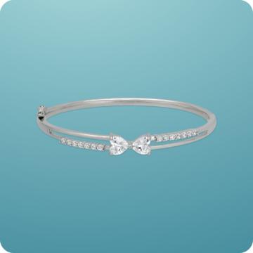 Sealed with a Promise Sterling Silver Bracelet - Valentine Collection
