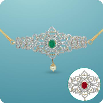 Attractive Variable Stone Silver Pendant