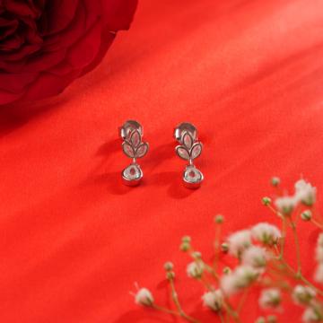 Magnificent Pear Drops Silver Earrings - Valentine Collection