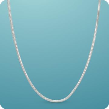 Fancy Sleek Silver Chain