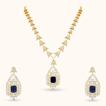 Gorgeous Gold Polished Silver Necklace