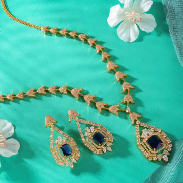 Gorgeous Gold Polished Silver Necklace