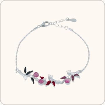 Twilight Forest Silver Bracelet