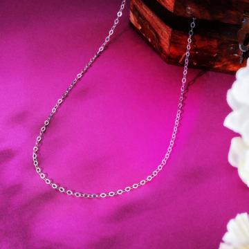 Everlasting Connection Interlinked Silver Chain