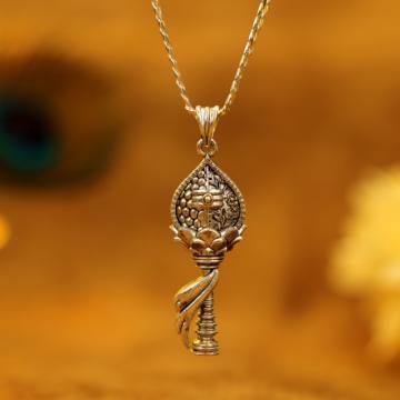 Sacred Vel of Victory Silver Pendant