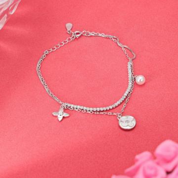 Twinkling Harmony Silver Bracelet