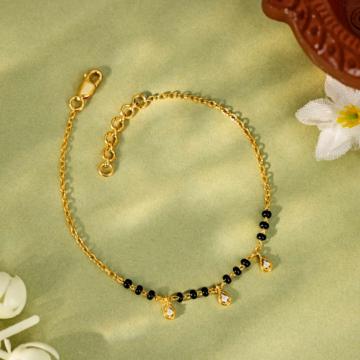 Urban Chic Beaded Silver Bracelet