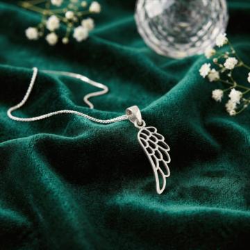 Majestic Wing Silver Pendant