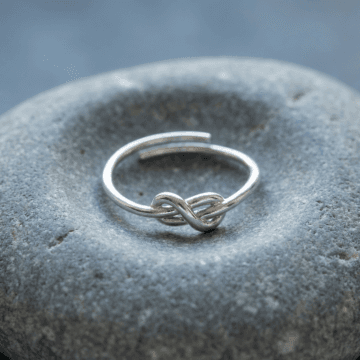 Everlasting Infinity Sterling Silver Ring