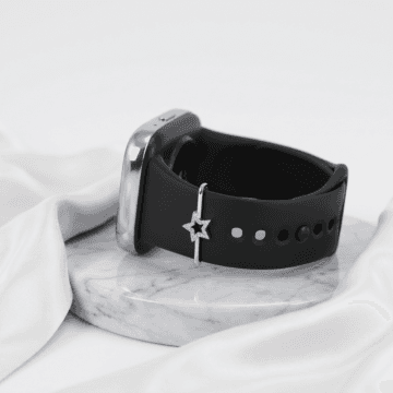 Radiant Star Silver Watch Charm