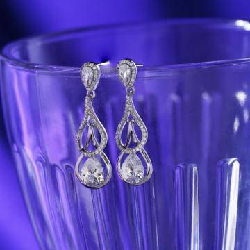 Fasionable Silver Earrings