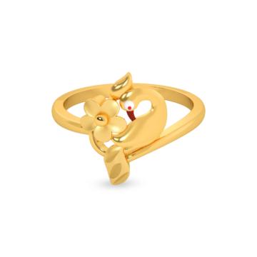 Mayuri's Majesty Gold Ring - Mayuri Collection