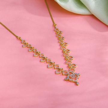 Enriching Floral Diamond Necklace