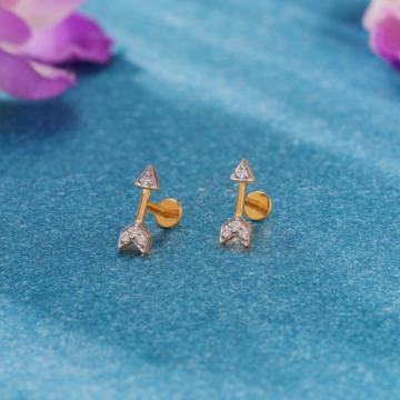 Stunning Arrow Diamond Earrings - Play By It Ear Collection