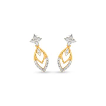 Glorious Dancing Drops Diamond Earrings