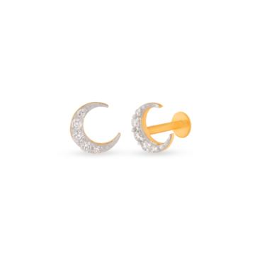 Dreamy Crescents Diamond Earrings