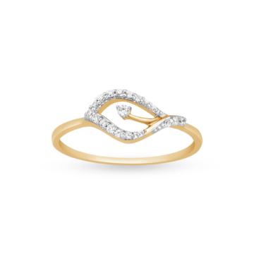 Enrapture Eye Design Diamond Ring-EF IF VVS-18kt Rose Gold-7