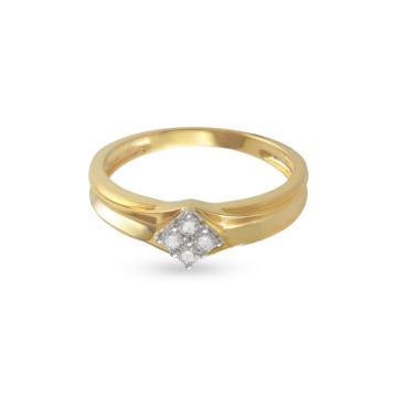 Classic Opulent Diamond Rings - Diamond Ring-EF IF VVS-18kt Rose Gold-7