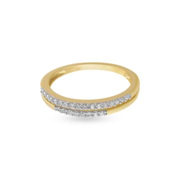 Pretty Sleek Diamond Rings-EF IF VVS-18kt Rose Gold-7